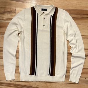 Next Boys Knitted Cotton Polo Sweater